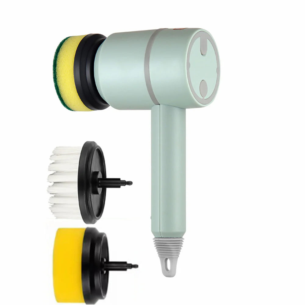 USB Rechargeable Electric Cleaning Brush – Automatic Wireless Dishwashing & Tile Scrubber for Kitchen, Bathtub & More