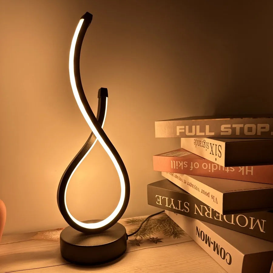 LED Nightlight Table Lamp – Decorative Lighting for Bedroom, Restaurant, or Café Décor