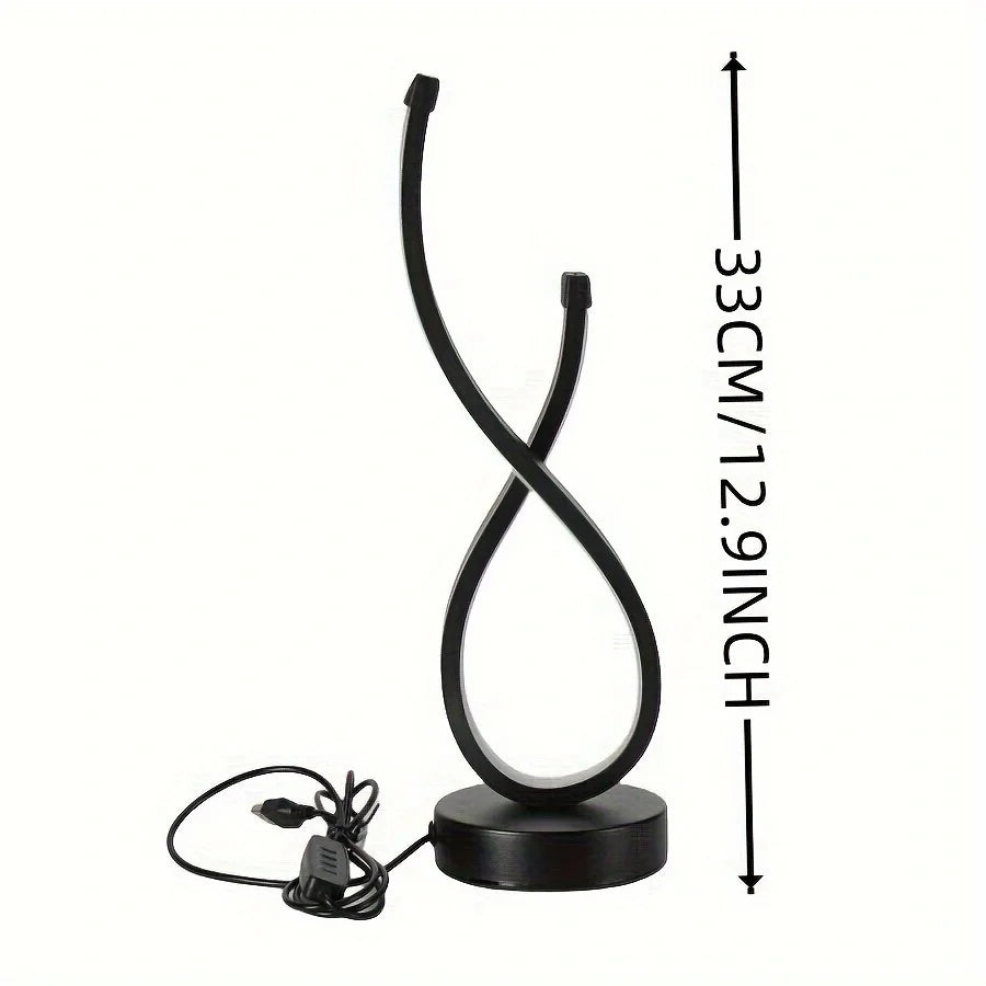 LED Nightlight Table Lamp – Decorative Lighting for Bedroom, Restaurant, or Café Décor