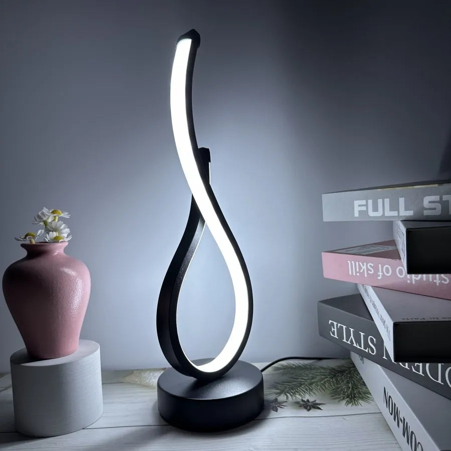 LED Nightlight Table Lamp – Decorative Lighting for Bedroom, Restaurant, or Café Décor