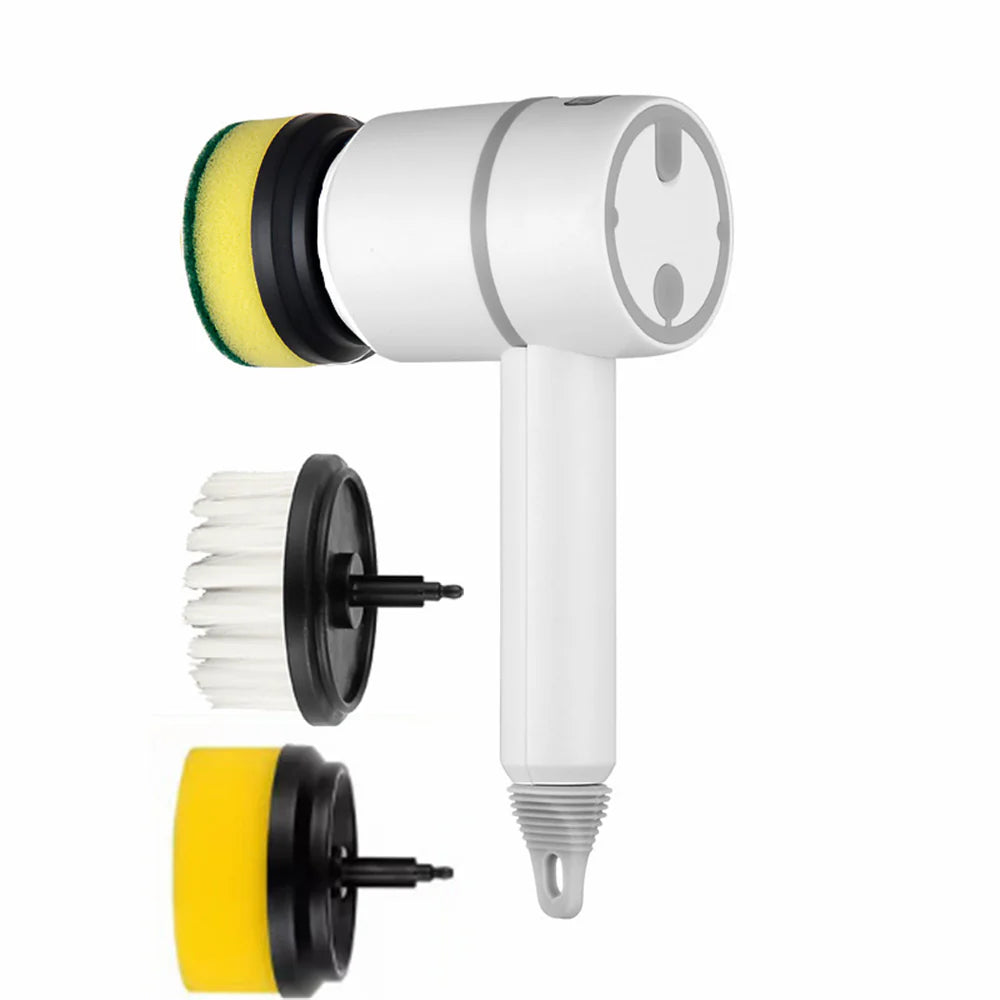 USB Rechargeable Electric Cleaning Brush – Automatic Wireless Dishwashing & Tile Scrubber for Kitchen, Bathtub & More