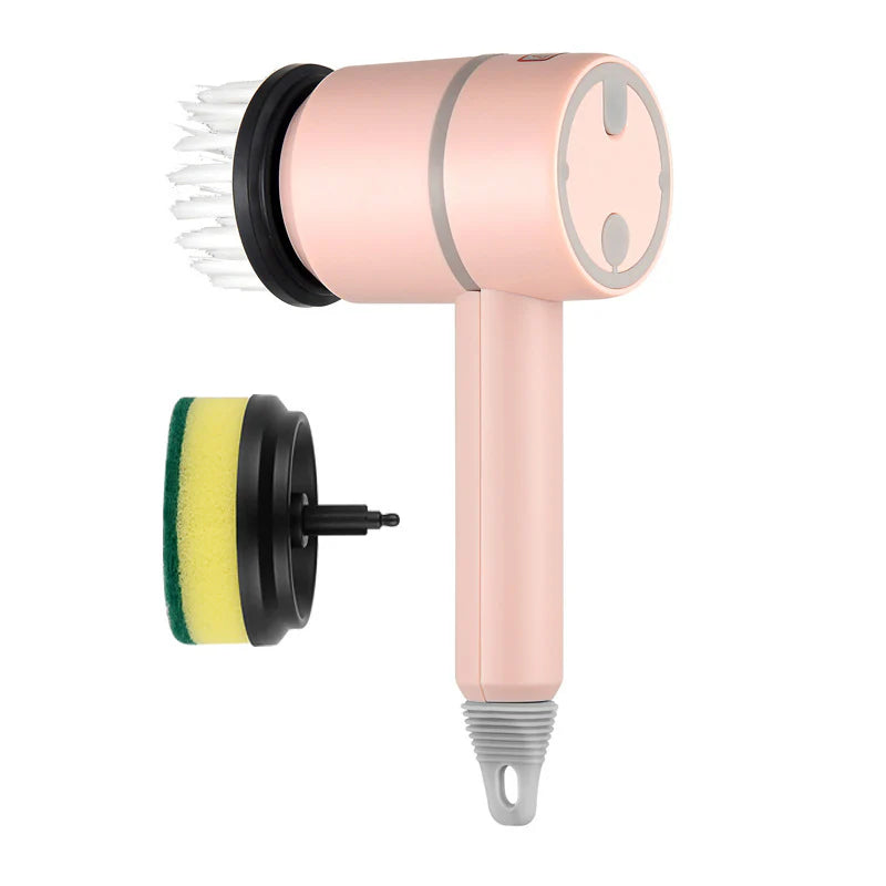 USB Rechargeable Electric Cleaning Brush – Automatic Wireless Dishwashing & Tile Scrubber for Kitchen, Bathtub & More