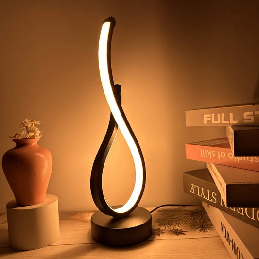 LED Nightlight Table Lamp – Decorative Lighting for Bedroom, Restaurant, or Café Décor
